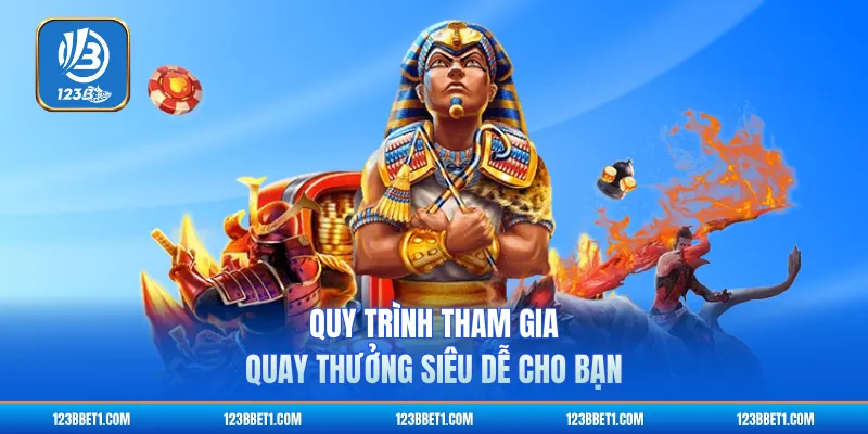 Quy trình tham gia quay thưởng siêu dễ cho bạn